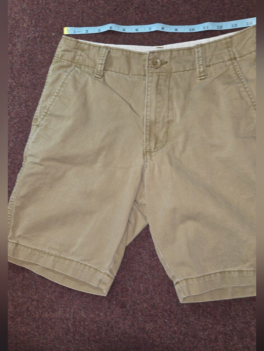 Old Navy Lived-in-Straight Short Men's Size 28 Tan